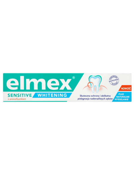 ELMEX Sensitive Whitening Pasta Do Zębów Wybielająca 75ml