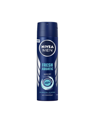 NIVEA Men Dezodorant W Sprayu Fresh Aquatic 150ml