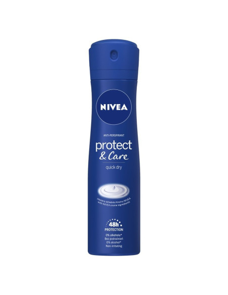 NIVEA Damski Dezodorant W Sprayu Protect & Care 150ml