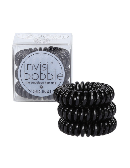 Invisibobble Оригінальні ластики для волосся True Black 3 шт