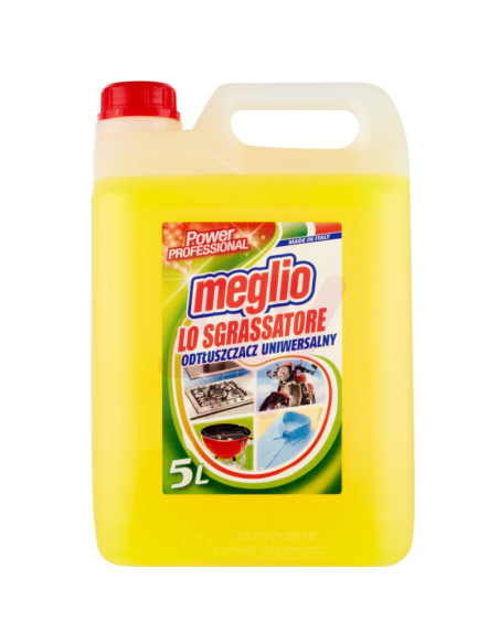 MEGLIO Odtłuszczacz Uniwersalny Lemon Zapas 5l