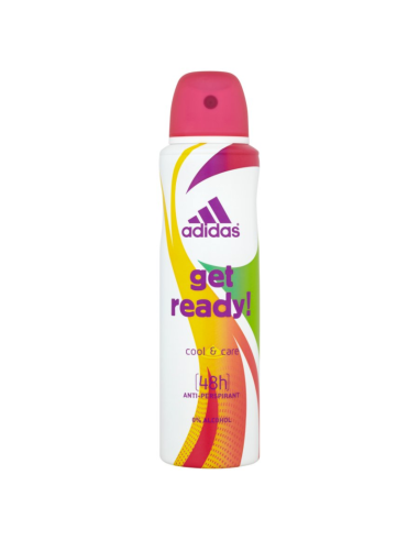ADIDAS Get Ready Damski Dezodorant w Sprayu 150ml
