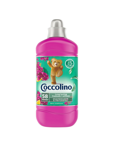 COCCOLINO Creations Płyn do płukania Różowy Snapdragon&Patchouli 1.45l 58 prań