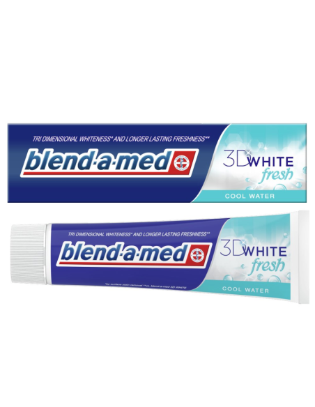 Blend A Med 3D White Pasta do Zębów Fresh Cool Water 100 ml