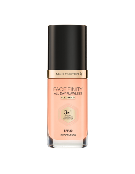 MAX FACTOR Podkład Facefinity All Day Flawless Flexi Hold 3w1 35 Pearl Beige