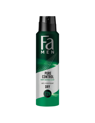 FA Men Antyperspirant w Sprayu Pure Control Hemp 150ml