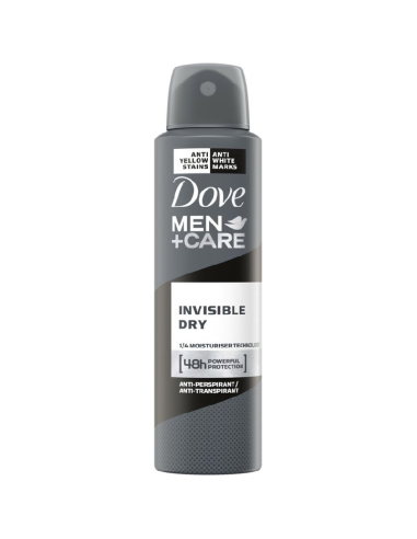 DOVE Men Antyperspirant w Sprayu Invisible Dry 150ml