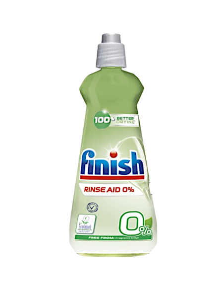 FINISH Eco 0% Shine&Dry Nabłyszczacz do Zmywarki 400ml