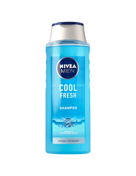 NIVEA Men Męski Szampon Do Włosów Cool Fresh Oświeżający 400ml