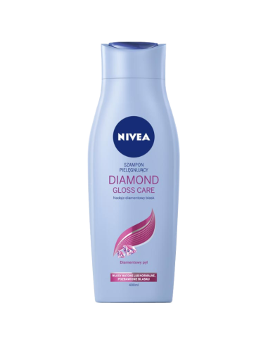 NIVEA Szampon Do Włosów Diamond Gloss Care 400ml